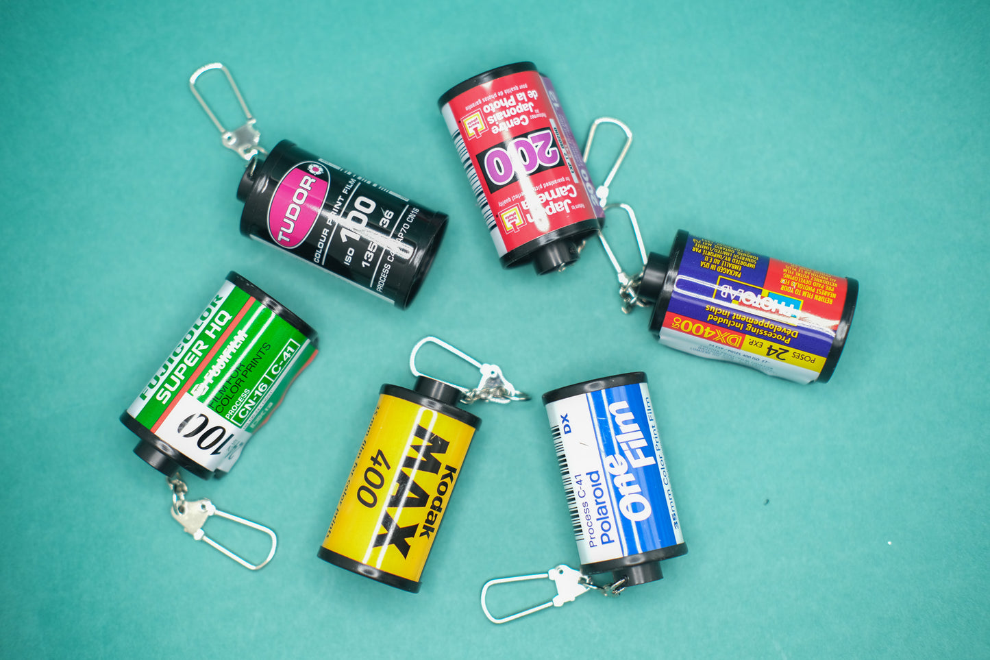 Film Canister Keychains
